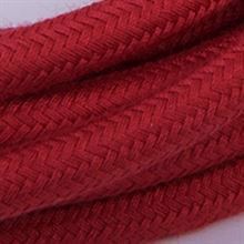 Dusty Dark red cable per m.